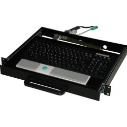Keyboard Extraction drawer for 19 "Rack closet. With Track Ball. Buy Keyboard.