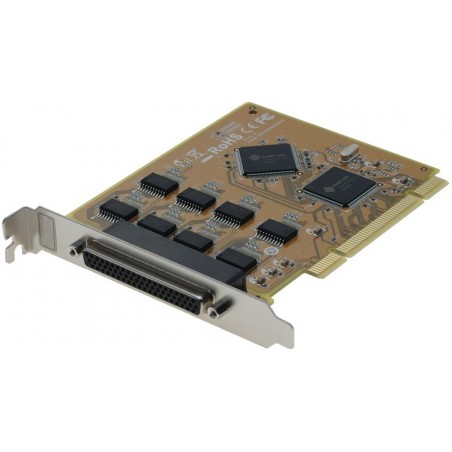 8 x RS232 serieportar till PCI, XP / Vista / 7 / 8.x / 10 (X86/X64) / 11,