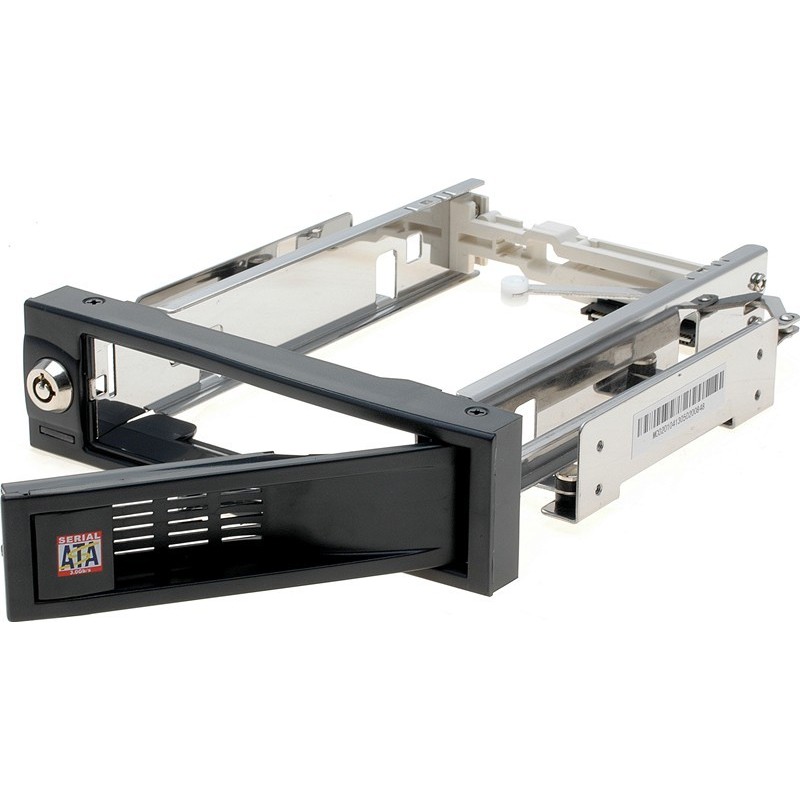 Removable drawer for 3½ "hard drive antivibra