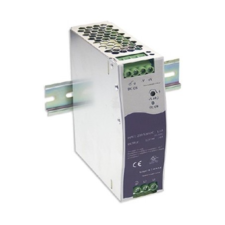 12V / 10A, 120W ACDC strömförsörjning för DIN-skena montering - Binär Teknik AB