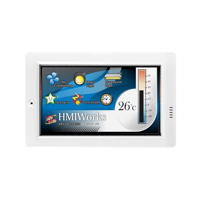 HMI 4.3" Controller Panel with Touch, Network, RS485, RS232