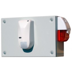 Theft and surveillance system for storage space