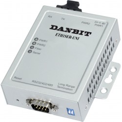 Korenix JETPORT 5601F-M - 1 port serial port server, Multi Mode Fiber, RS232 / RS422 / RS485