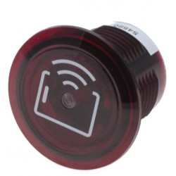 RFID Reader, EM standard 125kHz, to RS232, mounted in a wall in wall, frame etc.