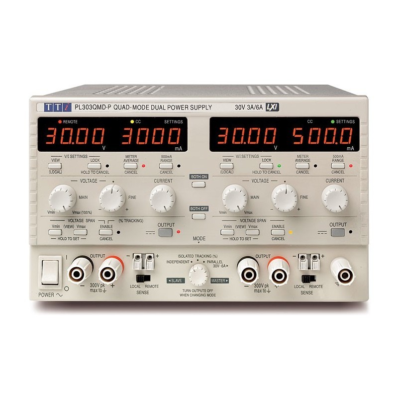 Laboratory power supply - LAN interface