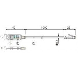 Føler til temperaturloggerforDatalogger