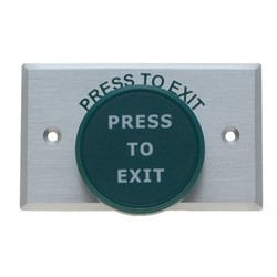 EXIT in contact with the metal and breaking contact