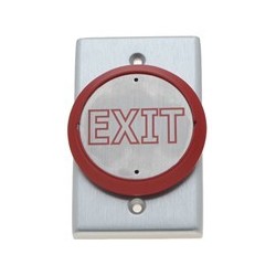 EXIT in contact with the metal and breaking contact.