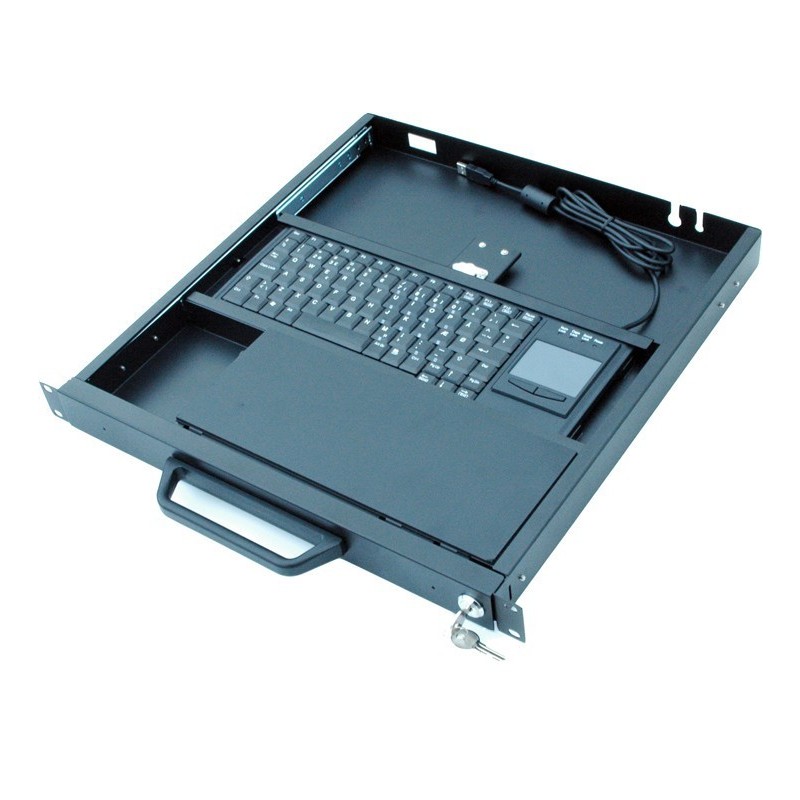 19 "Rack pull-out tray 1Unit for keyboard