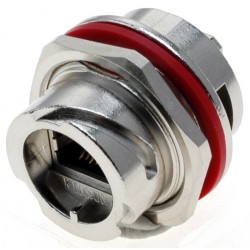 Waterproof RJ45 connector in 3 parts - IP68 tight - metal DANBIT