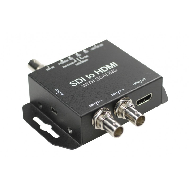 SDI til HDMI konverter. Tilslut et kamera med SDI på en HDMI skærm,...