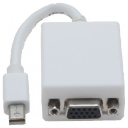 Mini DisplayPort adapter til VGA. Tilslut VGA skærm til Mini Displa...