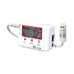 2 channel temperature logger with LAN interface. 2 x external sensors -40 - + 110 ° C