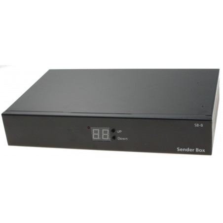 Skickar box LED-display