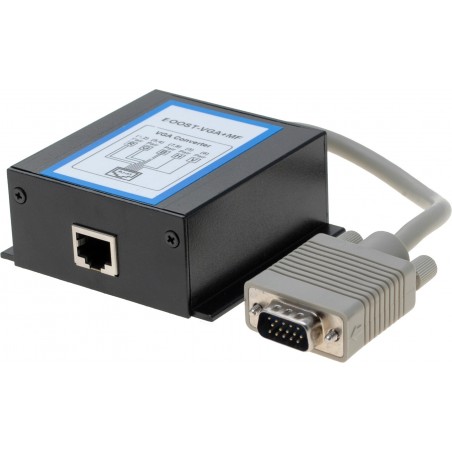 VGA Extender booster, kräver ingen ström. CAT 5/6 PDS-kabel mellan sändare och mottagare