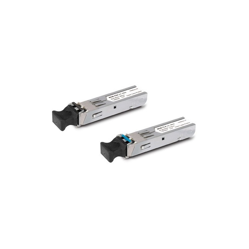 1 000 Mbps SFP-modul 1000Base-LX, Single Mode, LC. Duplex fiberkabel