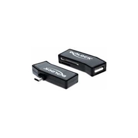 OTG -kortläsare för smartphones. 1 x SD, 1 x Micro SD och USB