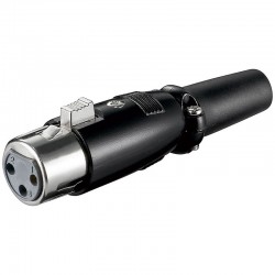 Mikrofonstik XLR hun, 3pinforVideo and Audio cables