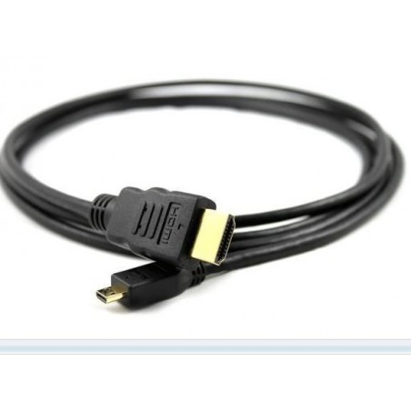 HDMI mikro till HDMI-kabel, V1.4, hane-hane - 4K och Ethernet
