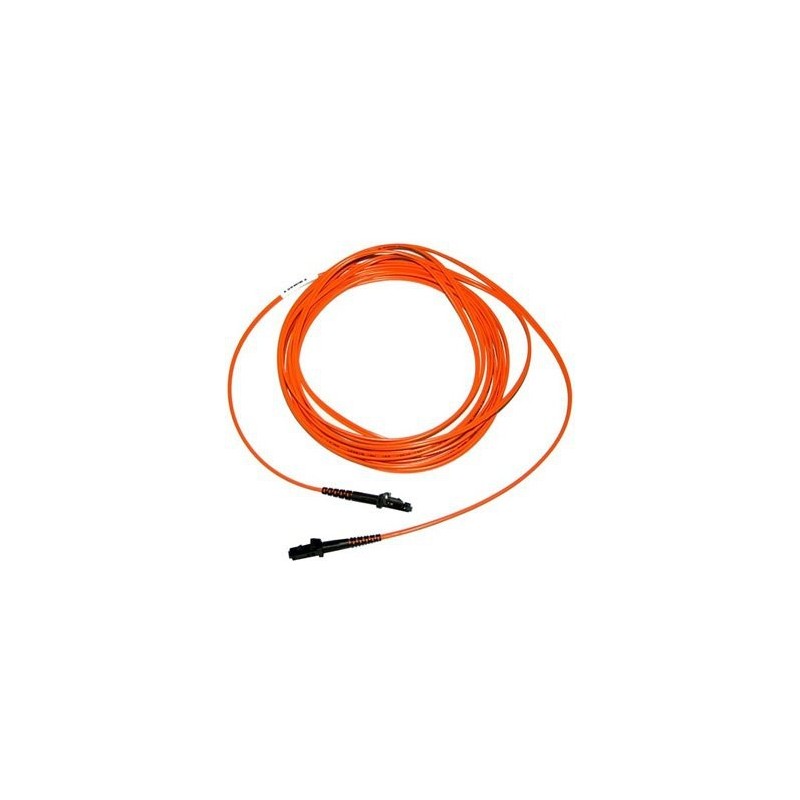 MTRJ Fiber Cable, Multi mode, FEMALE-FEMALE, 1.8m, 62.5 / 125my, Orange, LSZH, Duplex