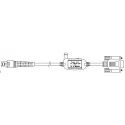 Cable for Bargun-Omni with DC Input Box with 3.5 / 1mm DC jack