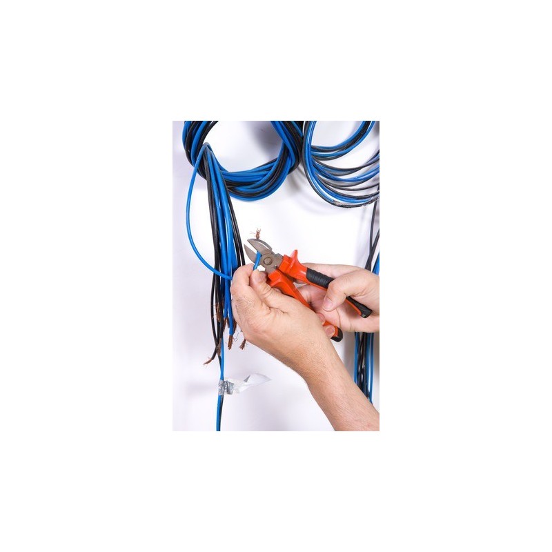 Montage af stik på kablerforKabelruller