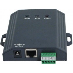 Omformer mellem Wiegand og Ethernet. Device server med Wiegand og E...