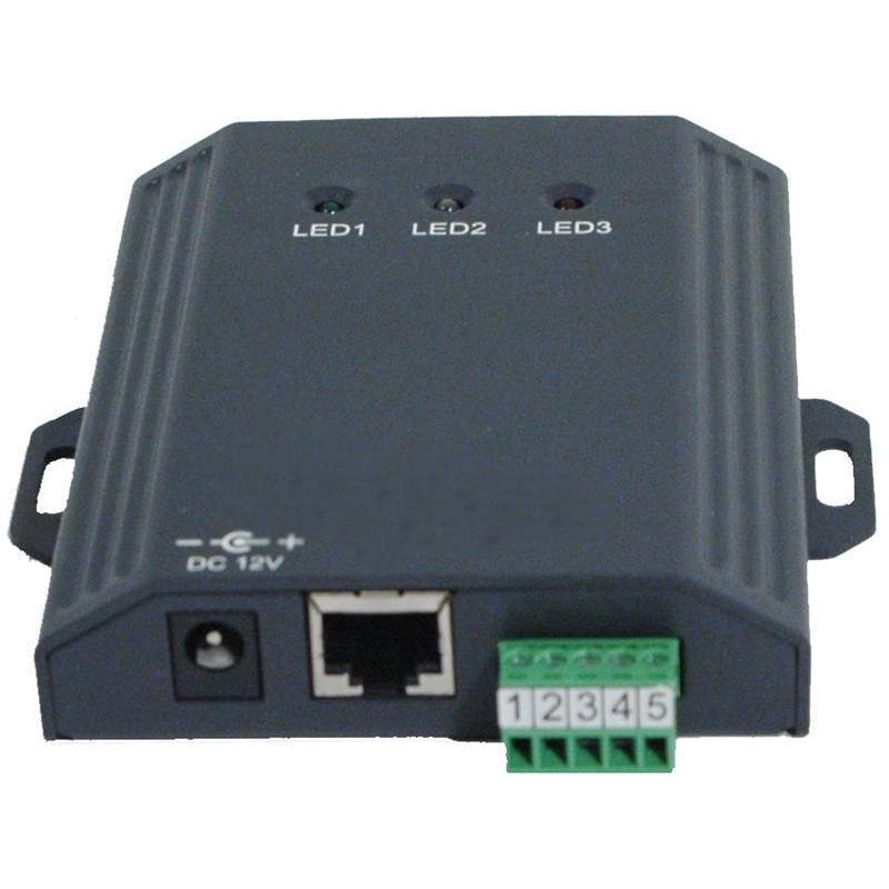 Omformer mellem Wiegand og Ethernet. Device server med Wiegand og E...