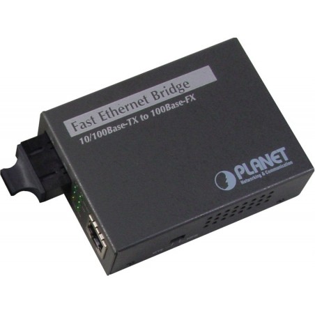 Media omvandlare RJ45 för Fiber SM, SC. Fiber till RJ45-omvandlare