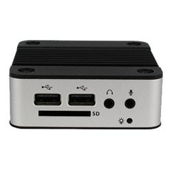 Fanless Linux PC without VGA, without graphics connection VESA format