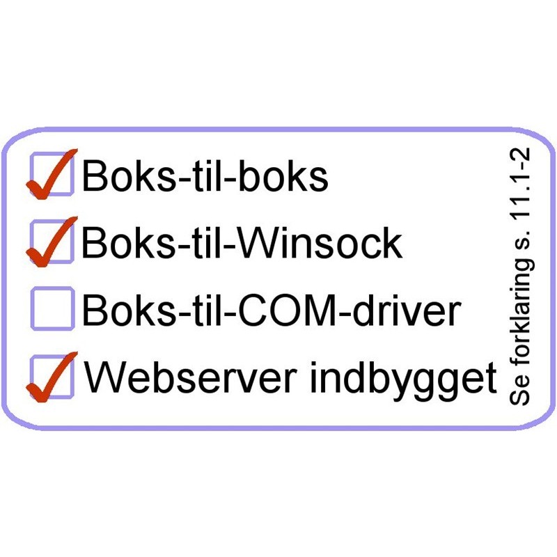 1 serielportserver port RS232 / RS485. Serial Device Server