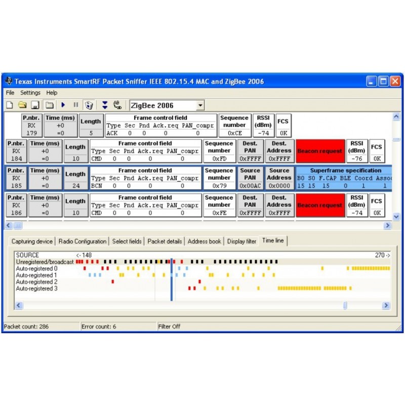 Zigbee dongle baserad på CC2531 från Texas Instrument