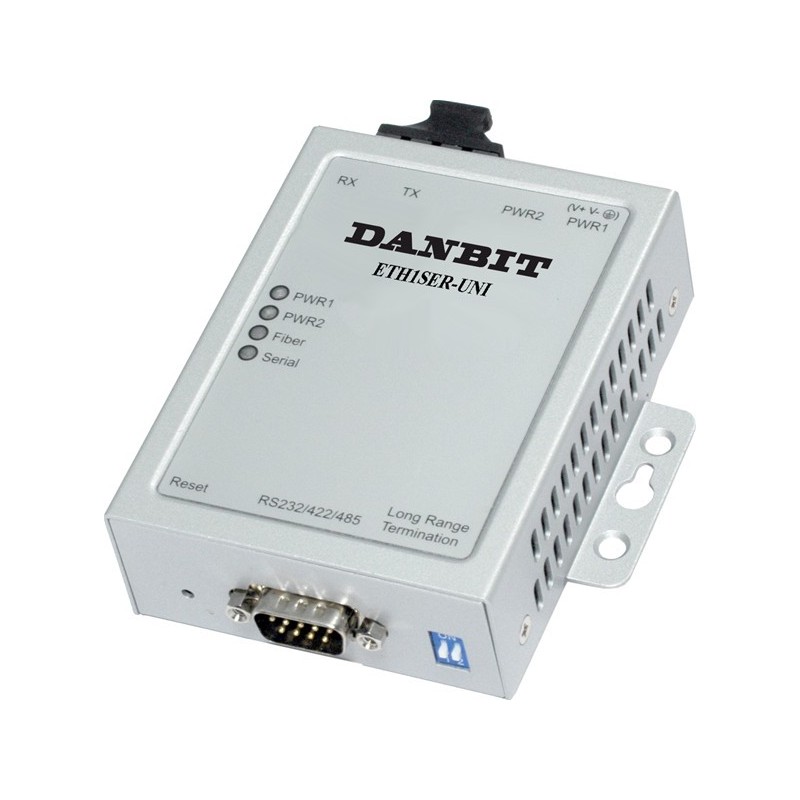 Korenix JETPORT 5601F-S: 1-ports seriell fiberserver, 30 km