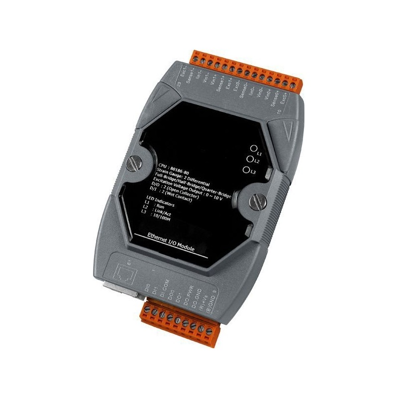 I / O module 6 x Digital Input, 6 x Relay output via Ethernet for industrial control tasks