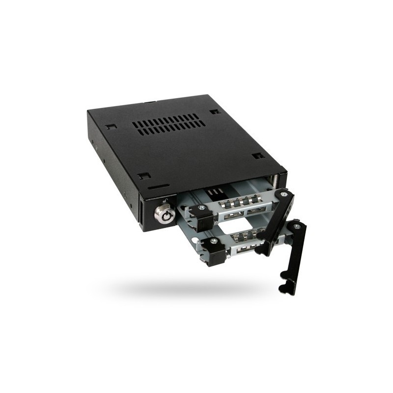 HOT SWAP mobil hårddisklådan - 2,5 "SATA HDD och SSD, Icy Dock Cremax Icy Dock MB992sk-B