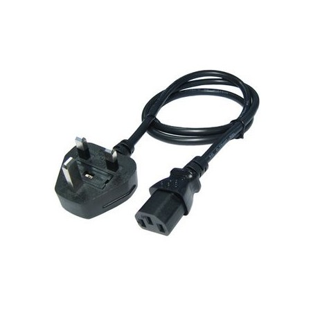 Strömkabel Storbritannien med C13 apparat don