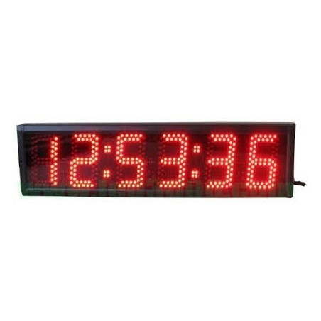 1,8 "LED tillimer display med digital klocka (6 siffror), sport
