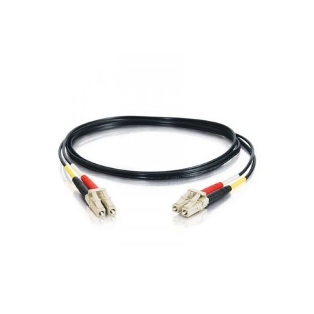 Armerad fiberkabel, Multi-mode, SC-LC, 25m, 62,5 / 125my, Röd, LSZH