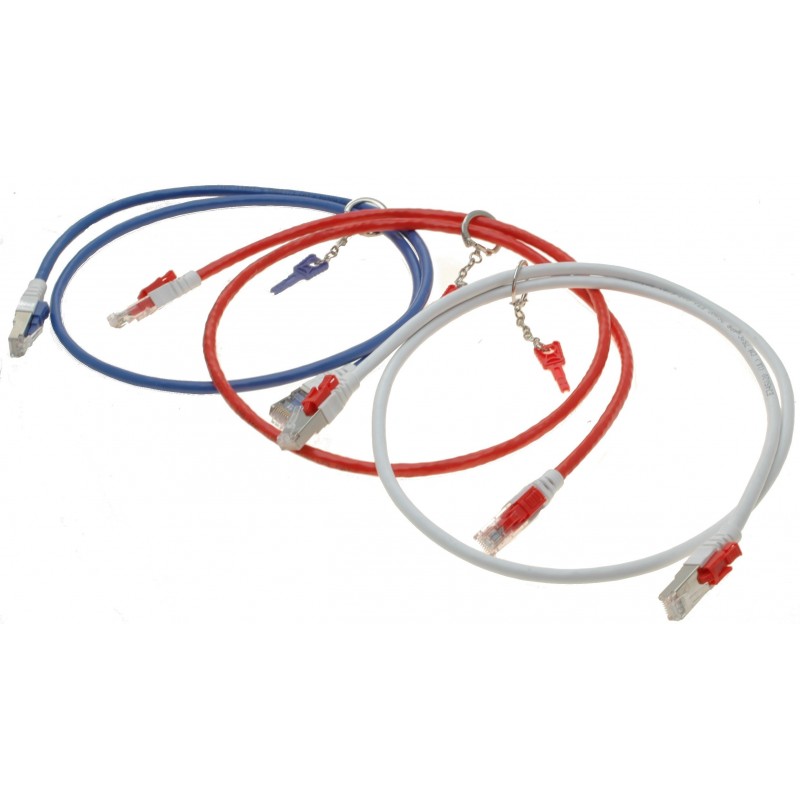 RJ45 Ethernet Cable with Lock and Key - Security RJ45 Network Cable - DANBIT
