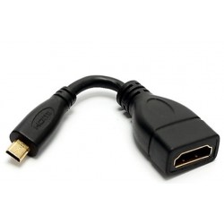 HDMI To HDMI Male To Female Adapter Connector  for HDTV Type D
