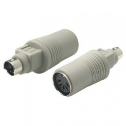 AT keyboard to PS / 2 adapter DIN5 female DIN 6 mini male