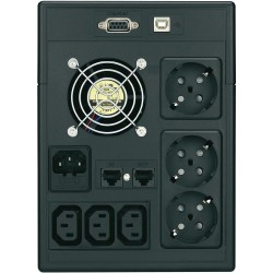 2 kVA / 1.2kW UPS uninterruptible power supply with LCD indicator.