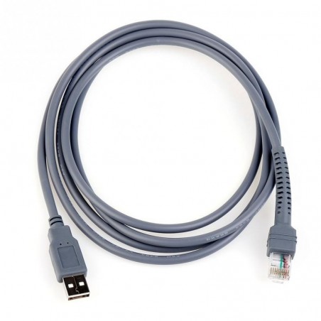 Kabel scanner MCRW123O + USB, USB och RJ45 jane, 2 meter