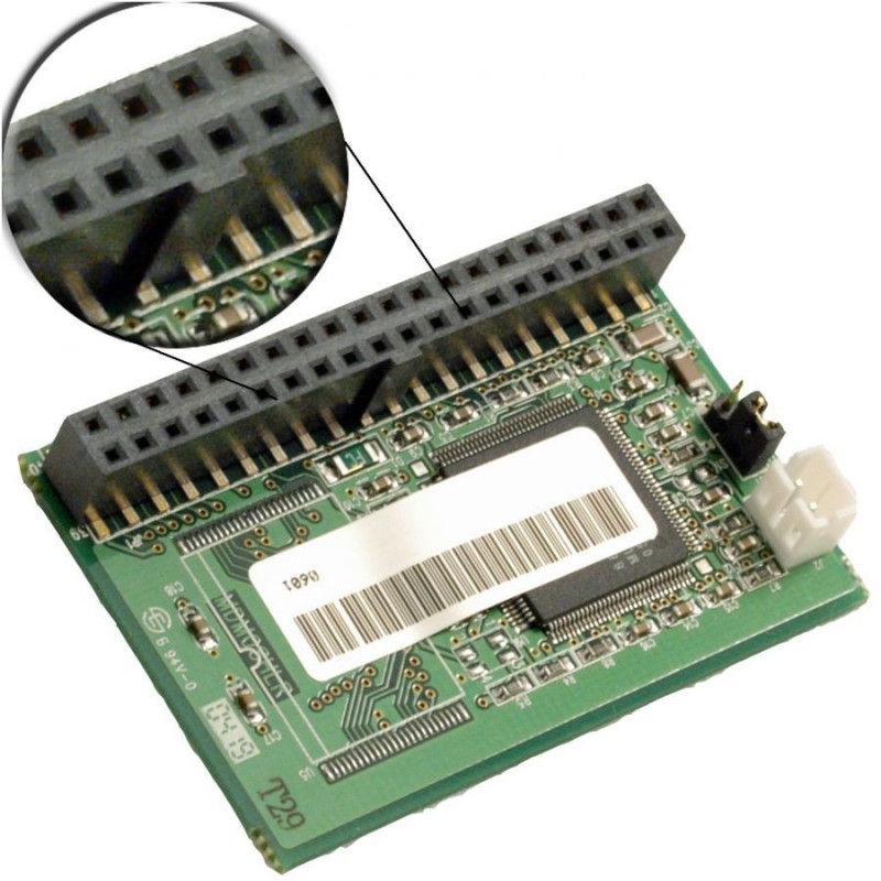 DOM disk On Module 2½" 44 PIN 128MB horizontal IDE interface