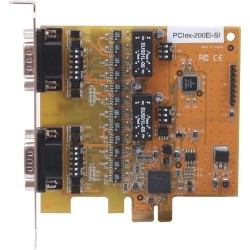 PCI Express kort med 2xRS232/422/485forSeriel
