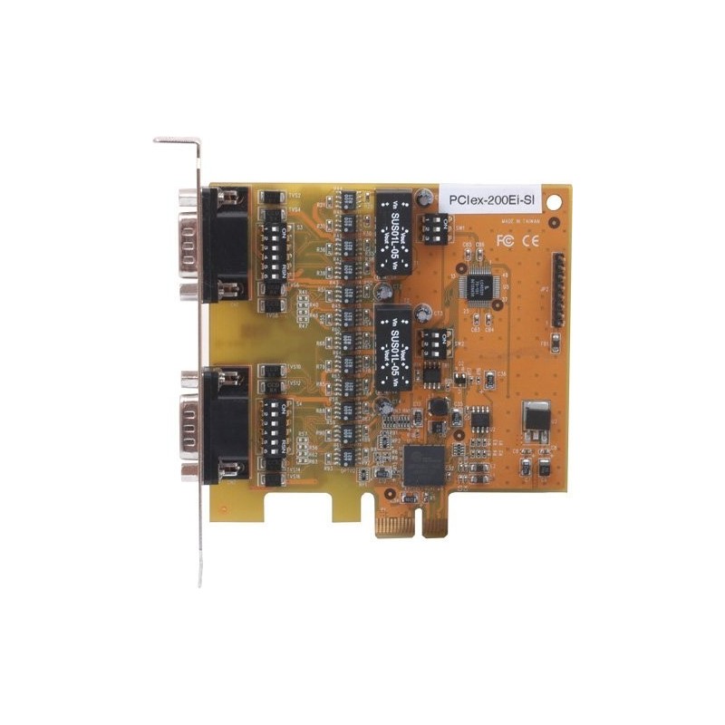 PCI Express kort med 2xRS232/422/485forSeriel