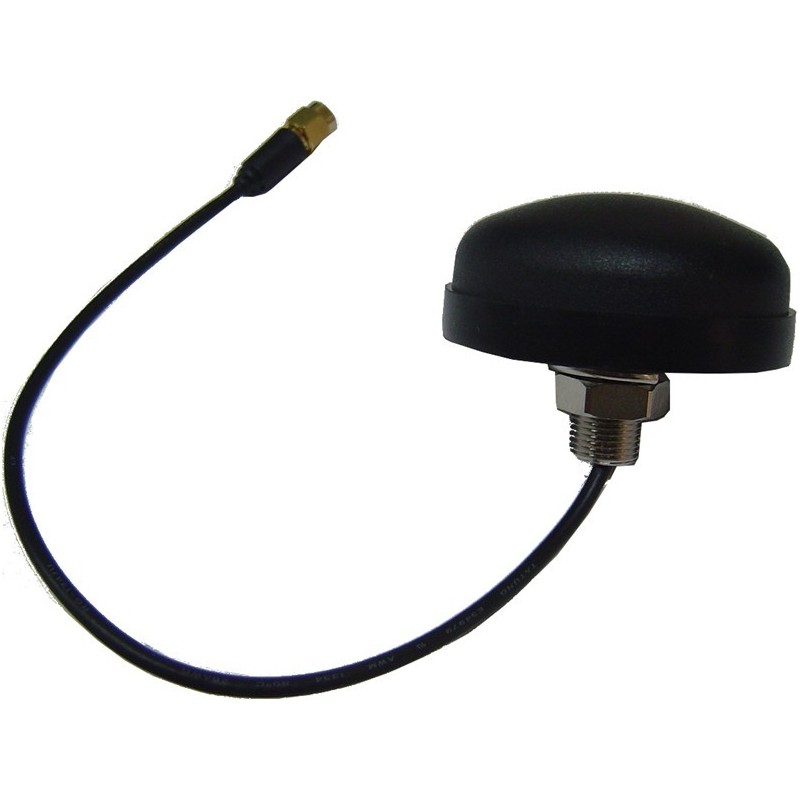 Outdoor vandal proof dome-antenna to GSM - with 1.5 meter cable and SMA male
