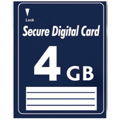 4 GB SD Secure Digital Memory cardforIndustrielle CF/SD