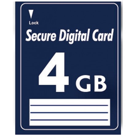 4GB SD Secure Digital Minneskort