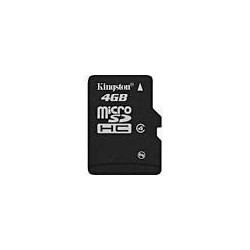 Kingston Micro SD kort, 4GB. 	Kingston flashhukommelseskort 4 GB mi...